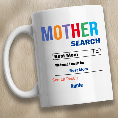 Personalized Best Mom Coffee Mug