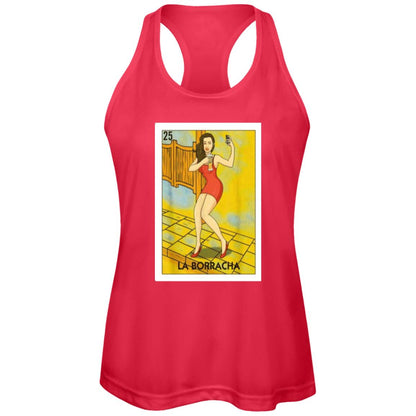 LA Borracha Womens Zone Racerback Tank