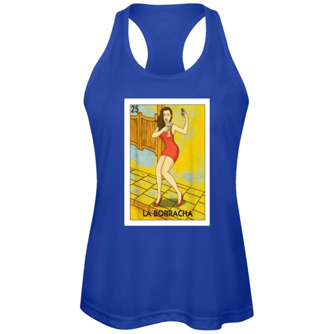 LA Borracha Womens Zone Racerback Tank