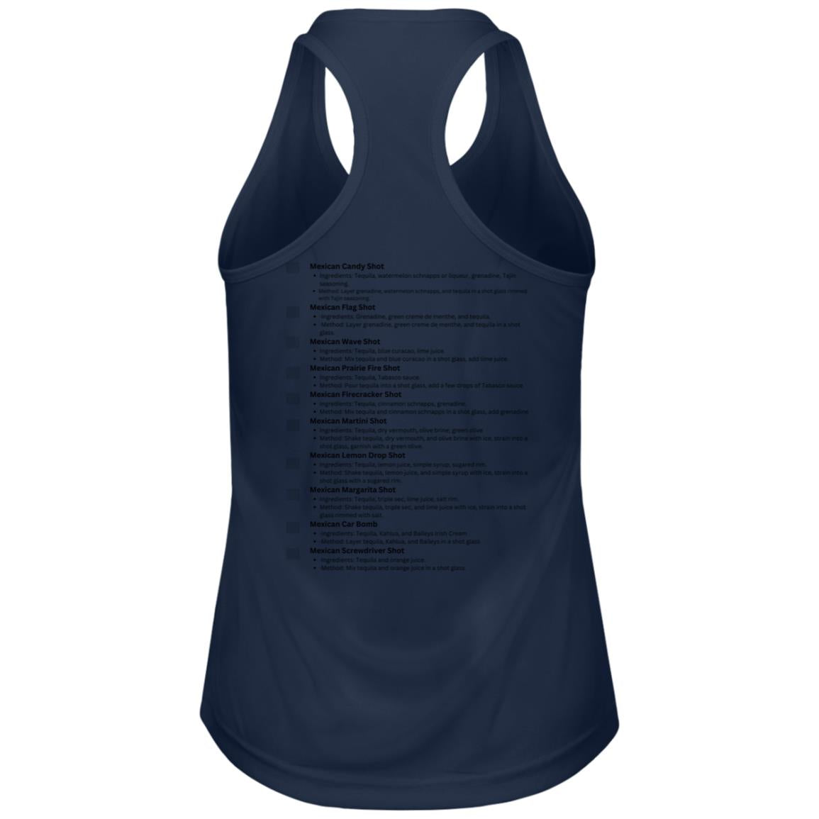 LA Borracha Womens Zone Racerback Tank