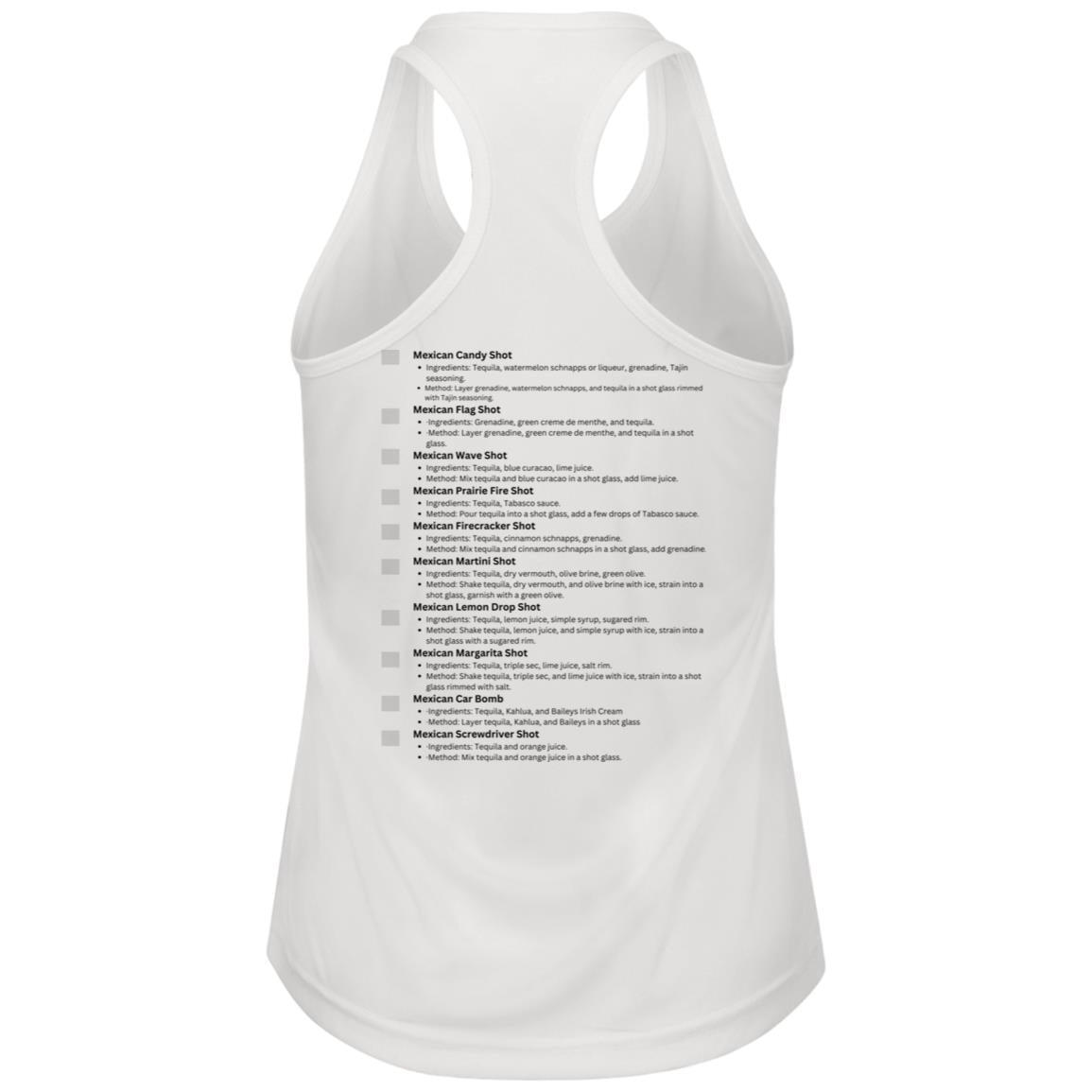 LA Borracha Womens Zone Racerback Tank