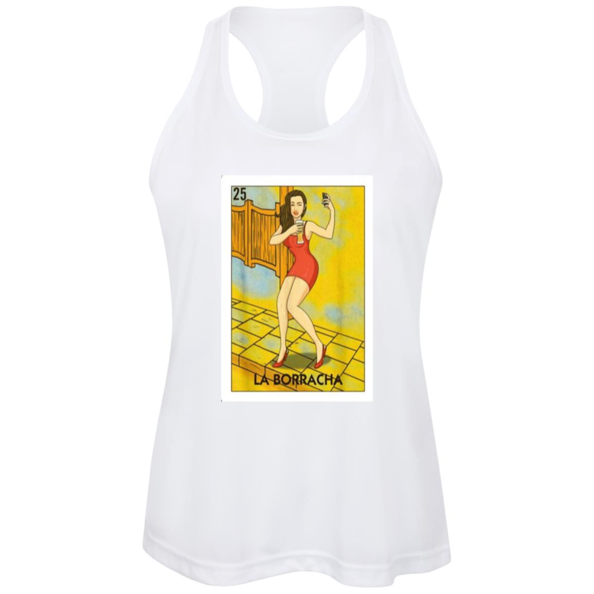 LA Borracha Womens Zone Racerback Tank