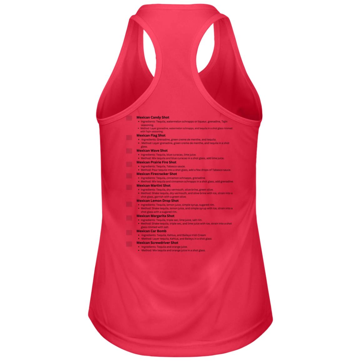 LA Borracha Womens Zone Racerback Tank