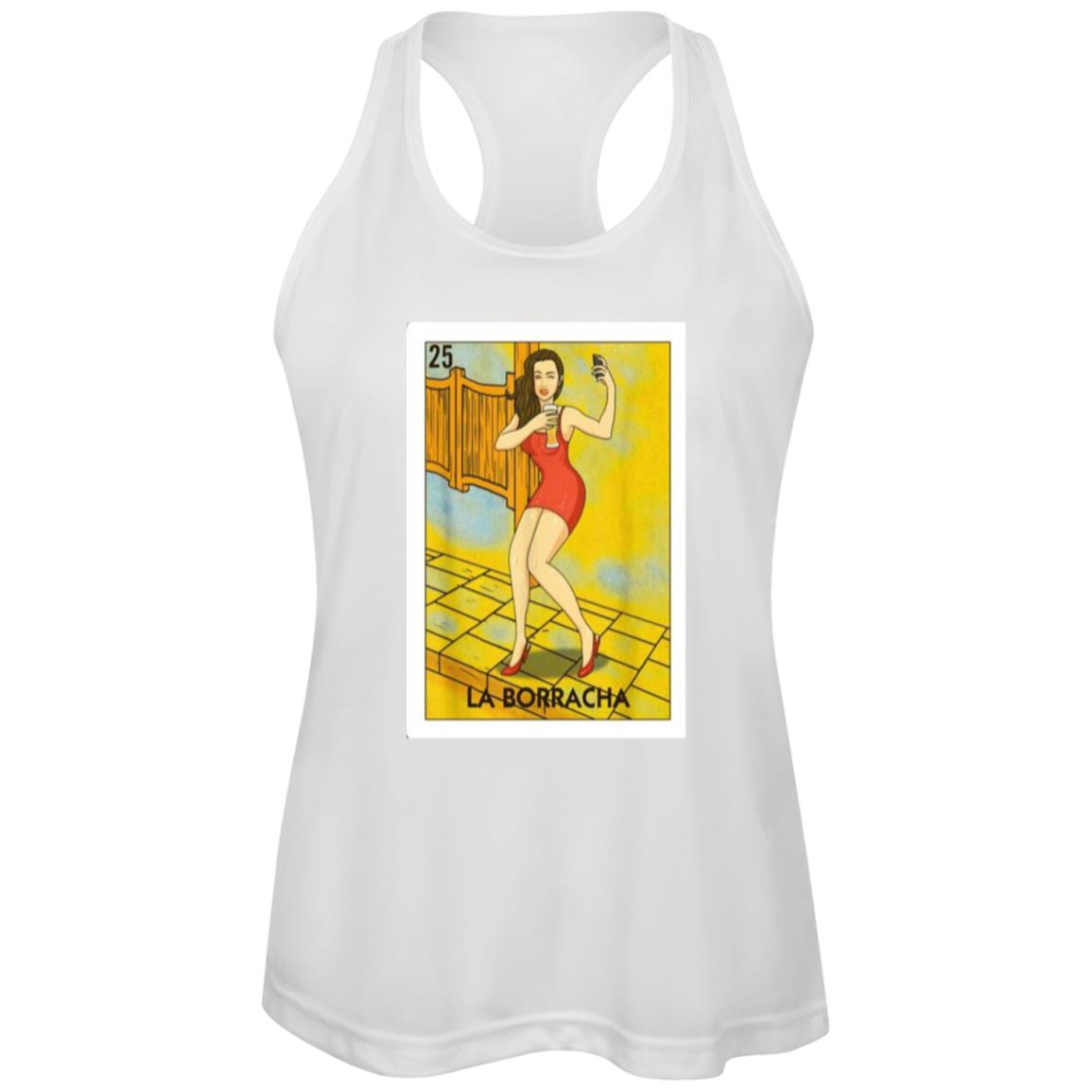 LA Borracha Womens Zone Racerback Tank