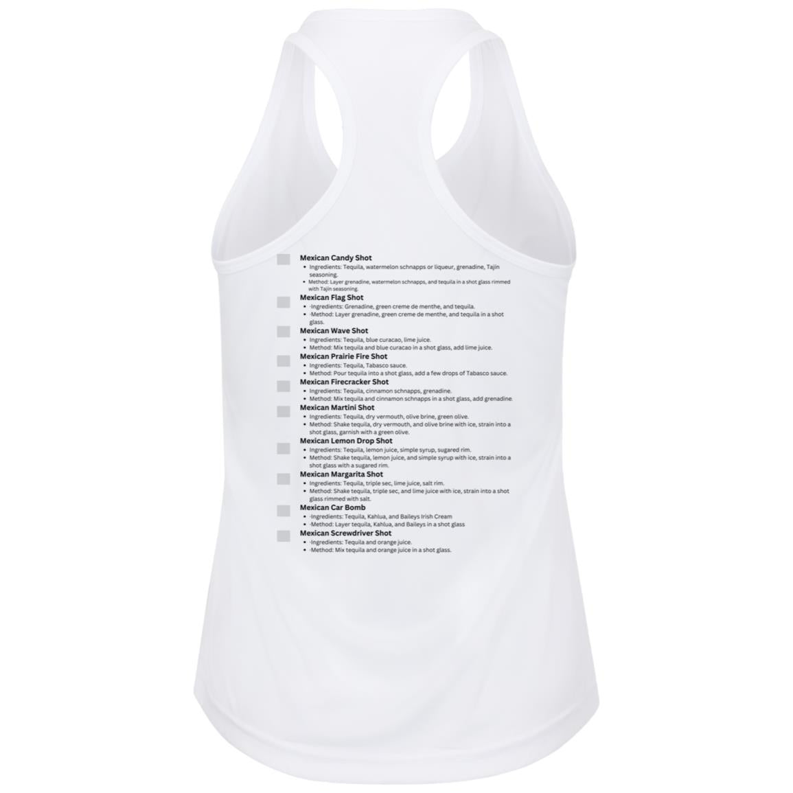 LA Borracha Womens Zone Racerback Tank