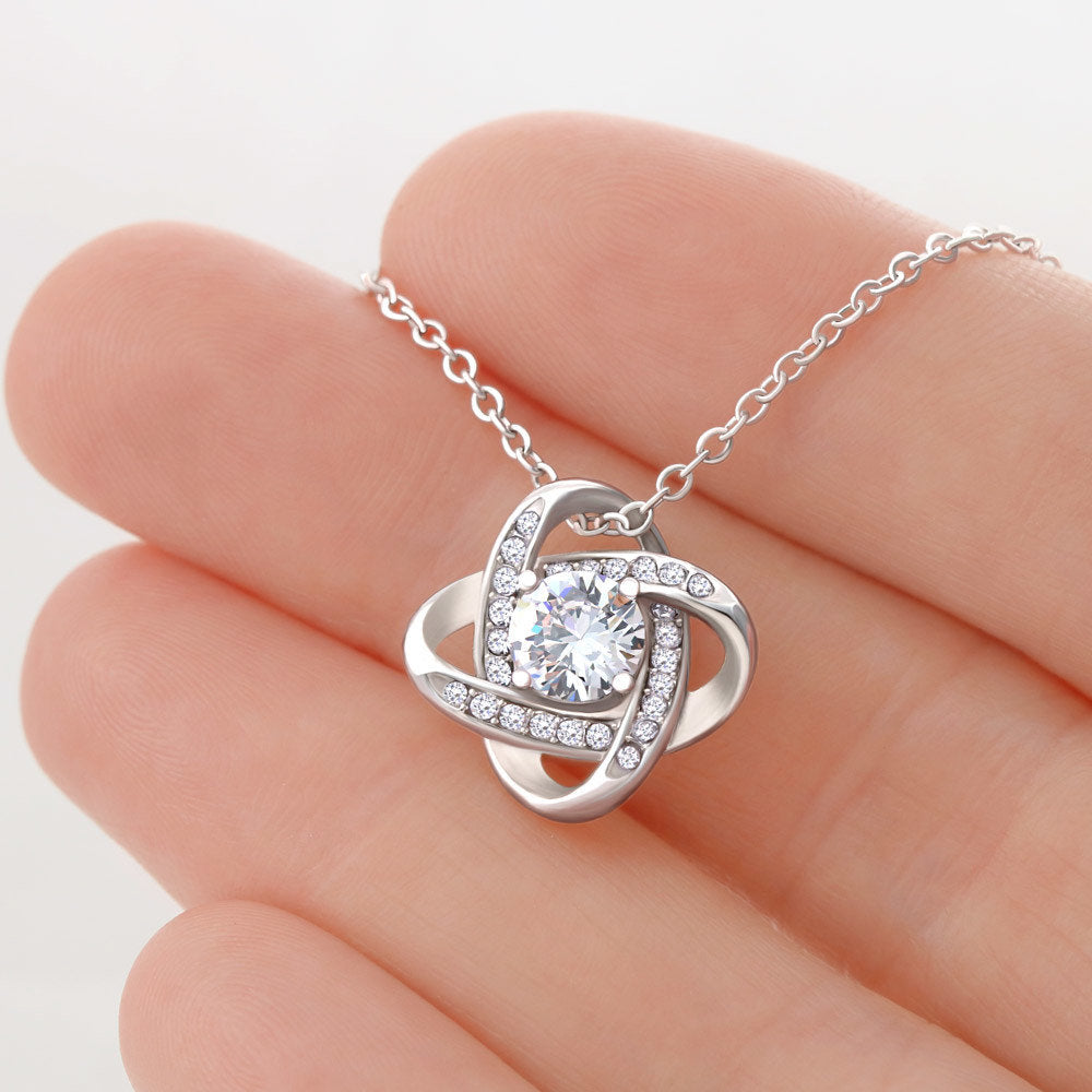 Love Knot Necklace - One Who Gives Unconditional Love