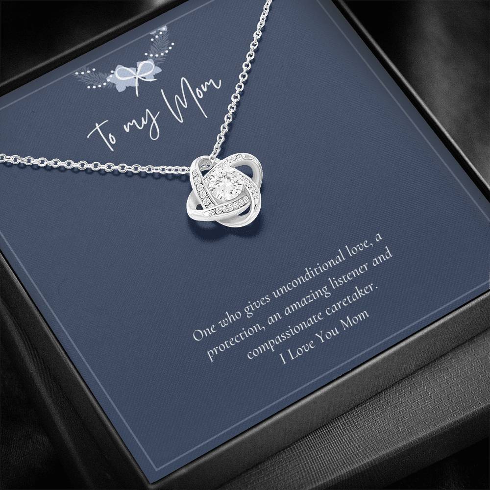 Love Knot Necklace - One Who Gives Unconditional Love