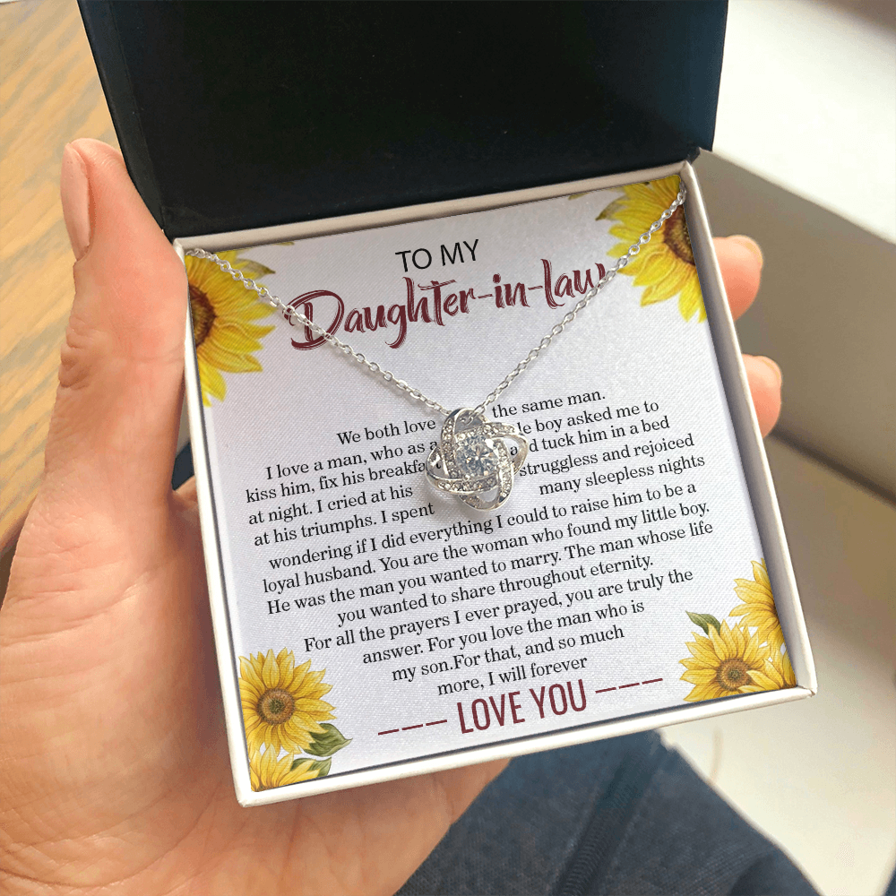 To My Daughter In Law | Love My Boy